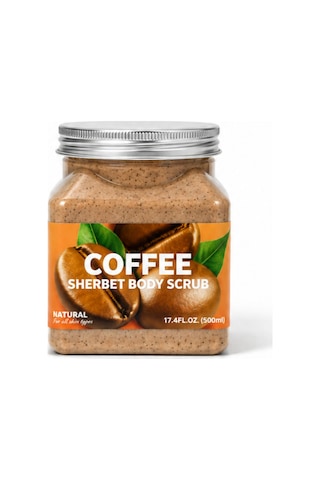 Purivo Coffee Sherbet Body Scrub 500 ML