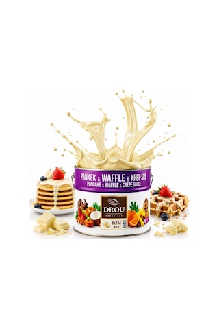 Callei Drou Extra Beyaz Waffle Krep Pankek Sos 10 Kg
