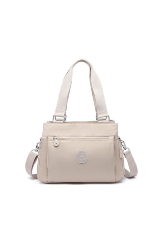 Smart Bags 1125 Krınkle Kumaş Omuz Çantası (Bej) Bej