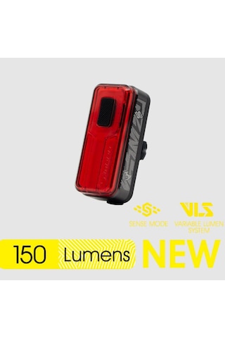 Moon Helıx Sense 150 Lümen Usb Arka Lamba Siyah