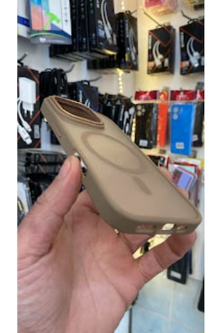 Apple iPhone Uyumlu 16 Pro Kamera Korumalı Mat Magsafe Wireless Şarj Destekli Renkli 45681