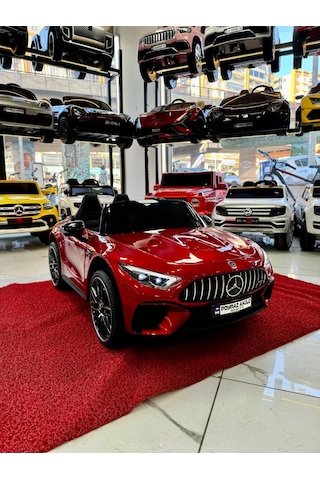 Oyuncak Sepetim Orijinal Mercedes Sl63 24 Volt Akülü Araba Tabletli Siyah
