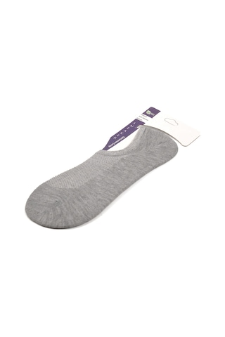 Gri Unisex Çorap 24k002 Babet Çorap Gri