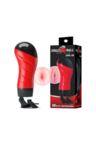 Truva Shop Crazy Bull Bull Flora Realistik Dokuda Vantuzlu Özel Suni Vajina Mastürbatör