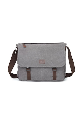 C-active Askılı Postacı Tipi Dosya Çantası Kanvas Kumaş C Active 1317 Siyah