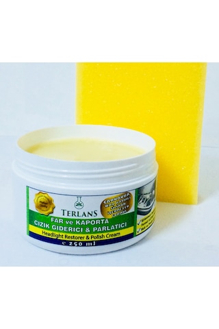 Terlans Uv Korumalı Araç Parlatıcı Koruyucu Vaks 250 ML + Mikrofiber Bez