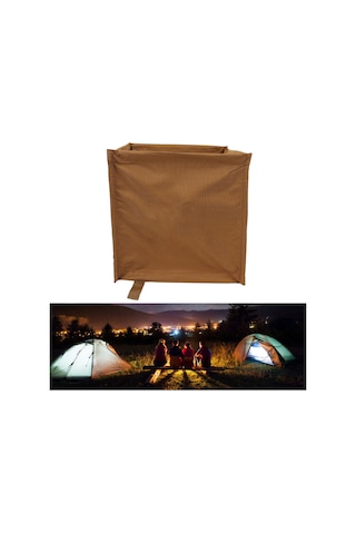 Tenfowee Kamp Ve Piknik İçin Çok Amaçlı 33l Kapasiteli Katlanabilir Depolama Sepeti - 600d Oxford Kumaş - Dayanıklı Ve Taşınabilir - Yeşil Rengi Askeri Yeşil