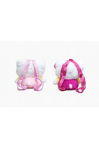 Evimdeyokyok Peluş Hello Kitty Sırt Çantası Alk3002 Tdrtr Çok Renkli