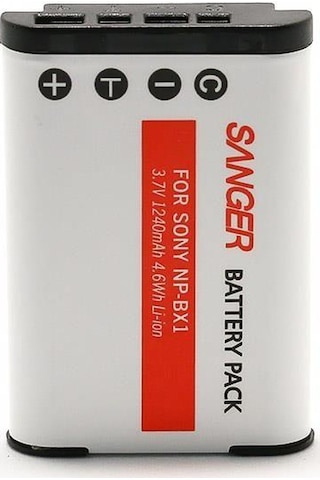 Sony HDR-AS20 HDR-AS30V HDR-AS100 HDR-AS200 İçin Sanger NP-BX1 Batarya