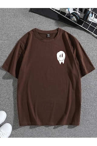 Altamira Unisex Don't Sırt Baskılı Oversize T-shirt 001