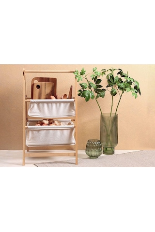 Porland Tony Bambu 2 Katlı Organizer 76 Cm Diğer