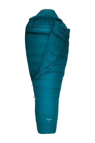 Robens Serac 900 Uberlight -43 Derece Hibrit 600 Fill 1505gr Kaz Tüyü Uyku Tulumu Long Mavi - Yeşil