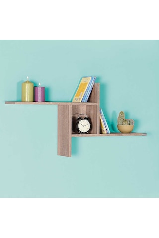 Dekoratif Duvar Rafı - Latte 100x50x18 Cm Gxyxd