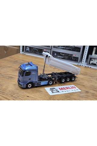 1/43 Mercedes Benz Eactros + Damper Dorse Beyaz İle Eligor Prokabin Mp6