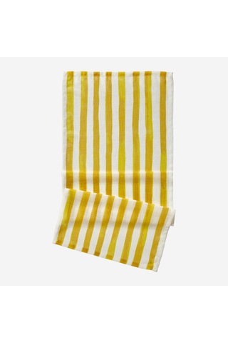 Sarı Polyester Runner 50x150 Cm