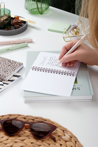 Cep Boy 10x14 Cm Spiralli Çizgili Karton Kapak 3'lü Defter Seti Leopar Leopar-siyah-krem