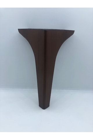 Karakoçaksesuar Plastik,19x10x10 Cm Ceviz Koltuk,Ünite,Berjer Ayağı (4 Adet )