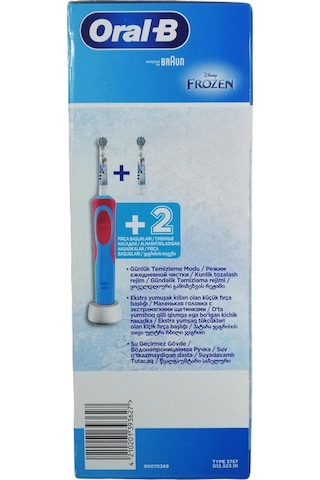 Oral-B Stages Power Kids Frozen Elektrikli Diş Fırçası + 2'li Yedek Başlık