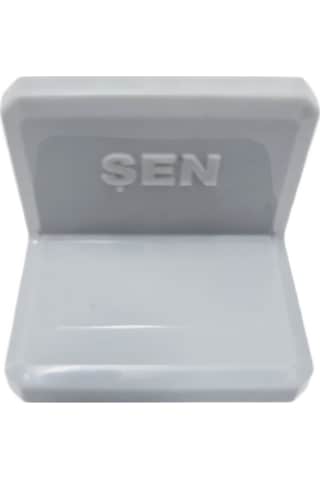 Kapaklı L Gönye Küçük Gri Ölçüleri 2x35x25x25 15 Adet Açık Gri