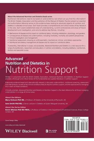 Advanced Nutrition And Dietetics İn Nutrition Support