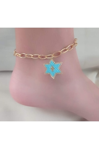 Harmeljewelry Yıldız Halhal Çok Renkli