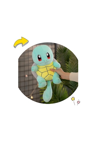 Squirtle 35cm Orjinal Pokemon Peluş Oyuncak