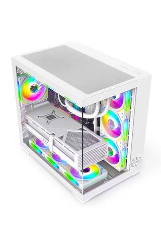 Gametech Prime V2 Kumandalı A-rgb 7x120mm Fanlı Bilgisayar Kasası