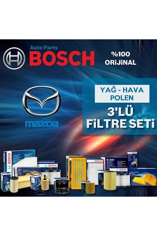 Mazda 3 1.6 Bosch Filtre Bakım Seti 2009-2013