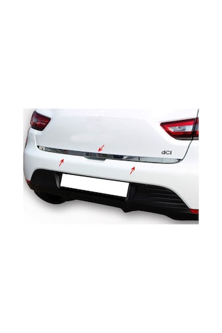 Renault Clio 4 Hb Krom Bagaj Alt Çıtası 2012 ve Üzeri (00) (ŞüsCarOto Aksesuar)