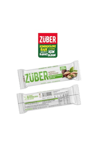 Züber Atıştırmalık Bar 8 Li Karma Paket / 4 Çeşit