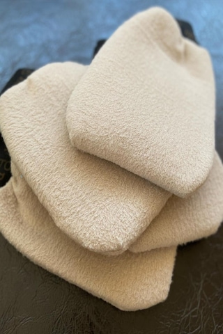 Profesyonel Araba Yıkama Eldiveni Mikrofiber Oto Bezi Süngerli A