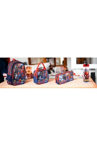 İlkokul Çantası Hawk Wonder 4 Parça Set Lacivert