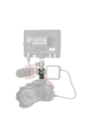 Dofolink Ulanzi Pt-3s Alüminyum Çelik 3lü Soğuk Ayak Adaptörü - Fotoğraf Makinesi, Mikrofon, Monitör, Işık Uyumlu Profesyonel Foto/video Erişoryası