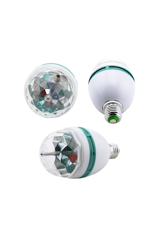 Powermaster Pm-14620 Animasyonlu Renkli Dönen Lamba E27