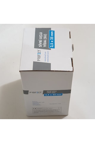 Knauf Profec Alçıpan Vidası Sivri. Uç Binlik 3,5x25 S