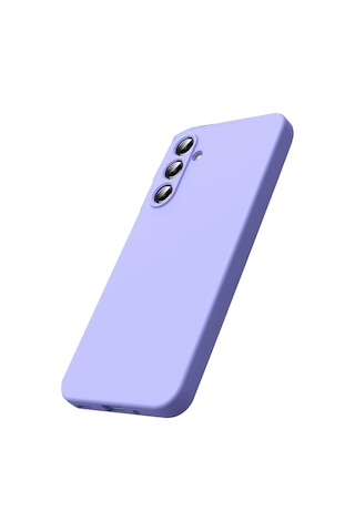 Samsung Galaxy S25 Fe Nano İçi Kadife Silikon - Lila
