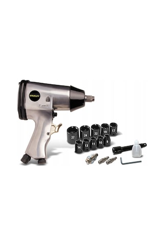 Stanley 160157XSTN Havalı Somun Sıkma Seti ½” - 15 Parça