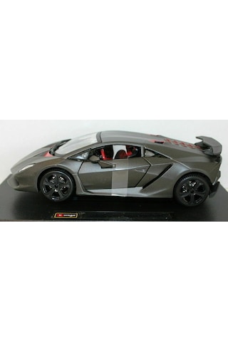 Burago Lamborghini Sesto Elemento 1/24 Koyu Gri Model Araba