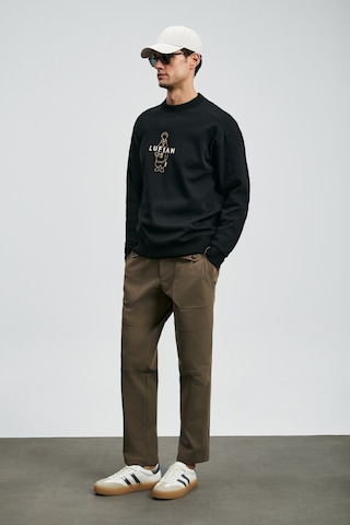 Lufian Erkek Sımba Sweatshirt 112030175 Siyah Siyah