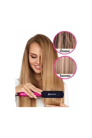 Saç Düzleştirici Seramik Kaplama Yüksek Isı Ayarlı Profesyonel 4 Kademeli 220 Decere