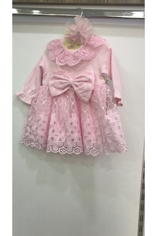 Kız Bebek Elbisesi Pembe