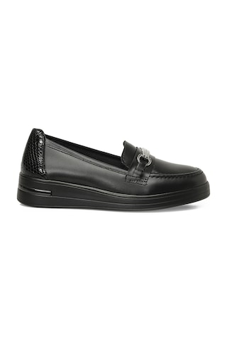 Polaris 167125.z6fx Siyah Kadın Loafer 000000000102239478 Siyah
