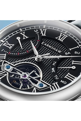 Earnshaw Es-8169-01 Erkek Kol Saati Metalik Gri