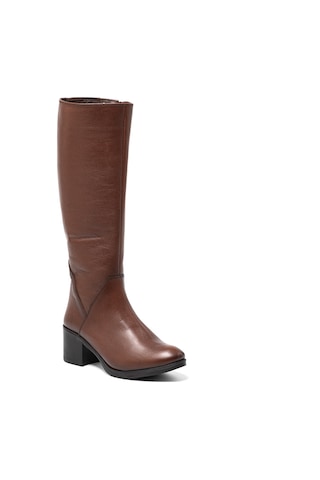 Çizme Kadın Sr-92900-1 John May Taba Taba