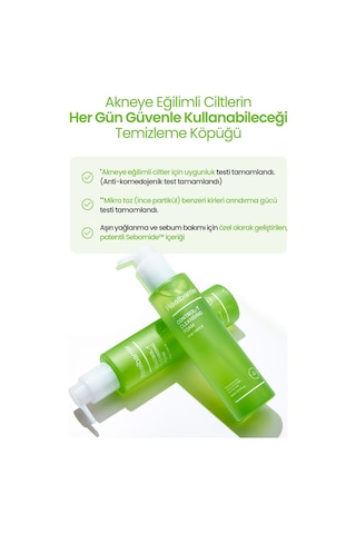Fazla Sebum, Siyah Ve Beyaz Nokta Karşıtı Jel Temizleme Köpüğü Realbarrıer Control-t Cleansing Foam