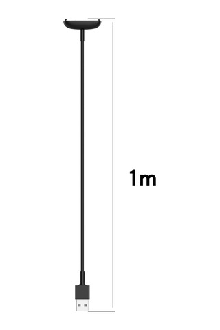 Hombey Fitbit Inspire 2 İçin 100cm Uzunlukta Manyetsiz Akıllı Saat Şarj Kablosu