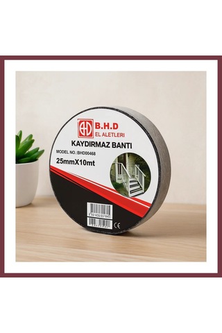 Storeşahin Kaydırmaz Bant 25 Mm X 10 M Siyah Shn0720