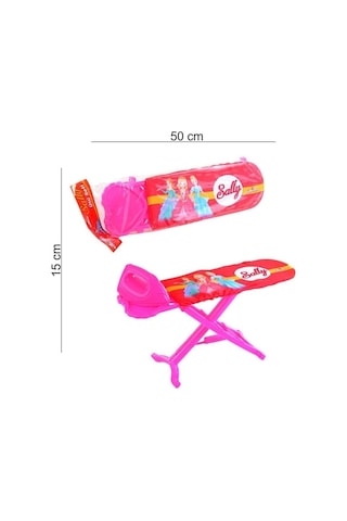 King Toys Oyuncak Ütü Masası Seti ve Oyuncak Ütü Kız Çocuk Evcili