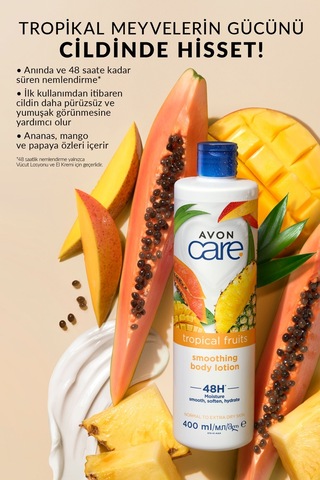 Avon Care Tropical Fruits Vücut Losyonu 400 ML