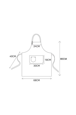3 Cepli 2 Paket Ayarlanabilir Önlük Profesyonel Mutfak Şirketi Lacivert, Diğer